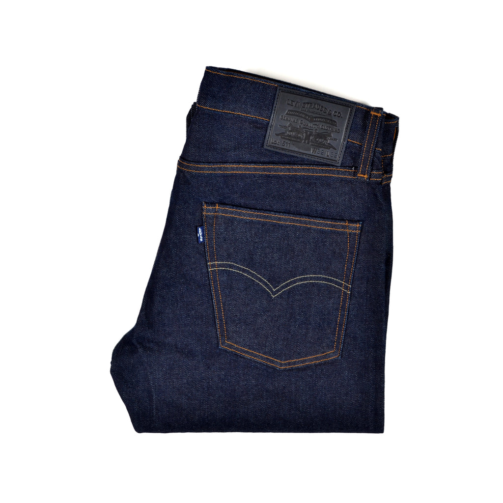 LEVI'S JAPANESE SELVEDGE 511 DARK RINSE SELVEDGE – Reserve