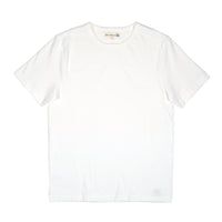 MERZ B. SCHWANEN 215 LOOPWHEELED T-SHIRT 7.2OZ / SQ YD - 01 WHITE