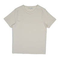 Plain white t-shirt on a white background