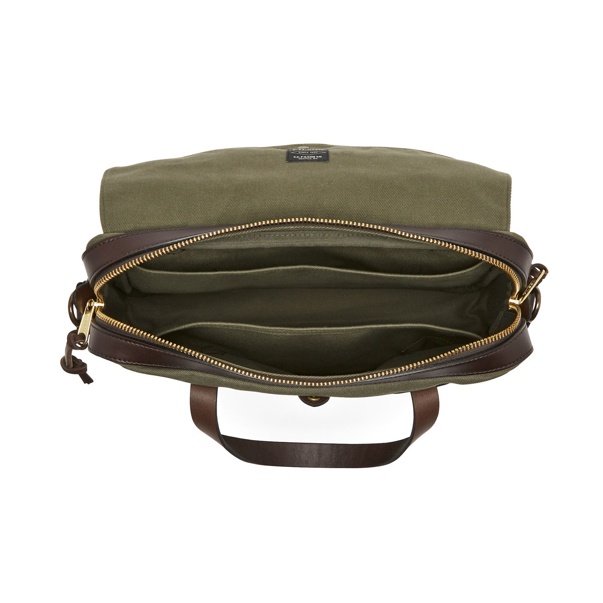 FILSON TWILL ORIGINAL BRIEFCASE - OTTER GREEN
