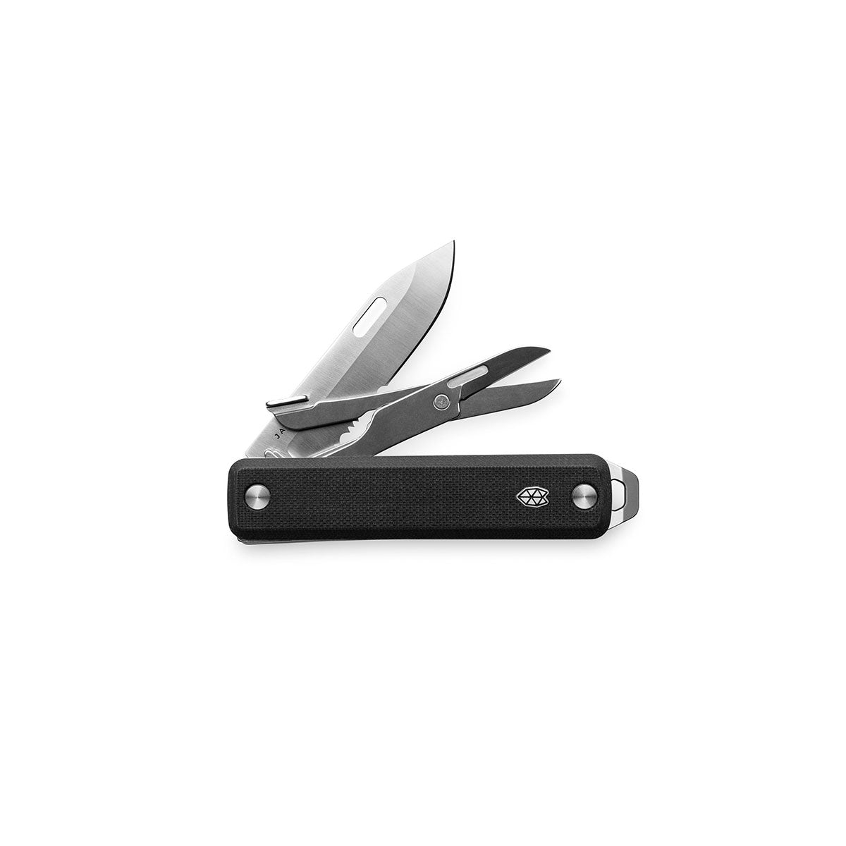 THE JAMES BRAND THE ELLIS SERRATED - BLACK / STAINLESS / G10