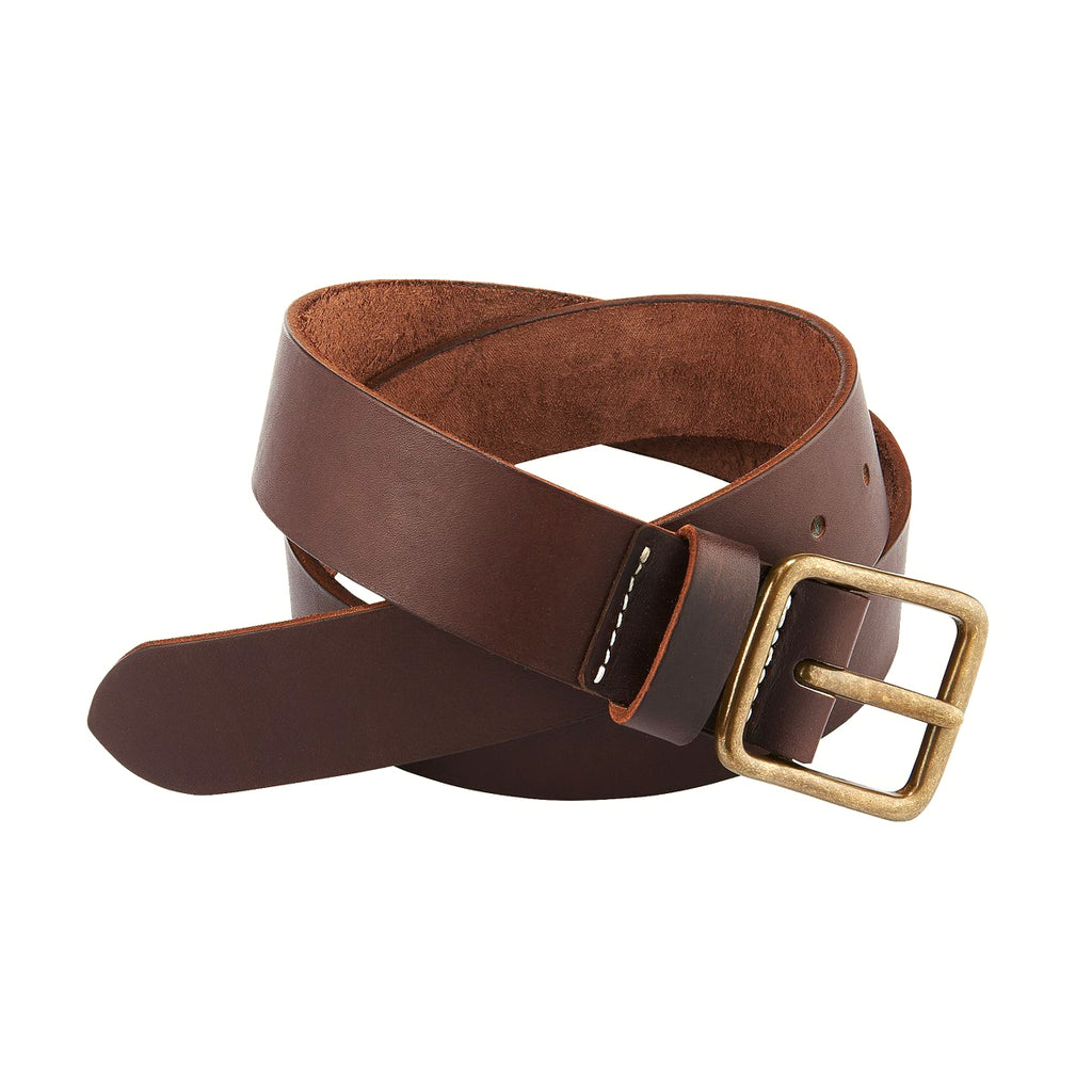AMBER PIONEER LEATHER BELT – Reserve Supply Company display picture 1