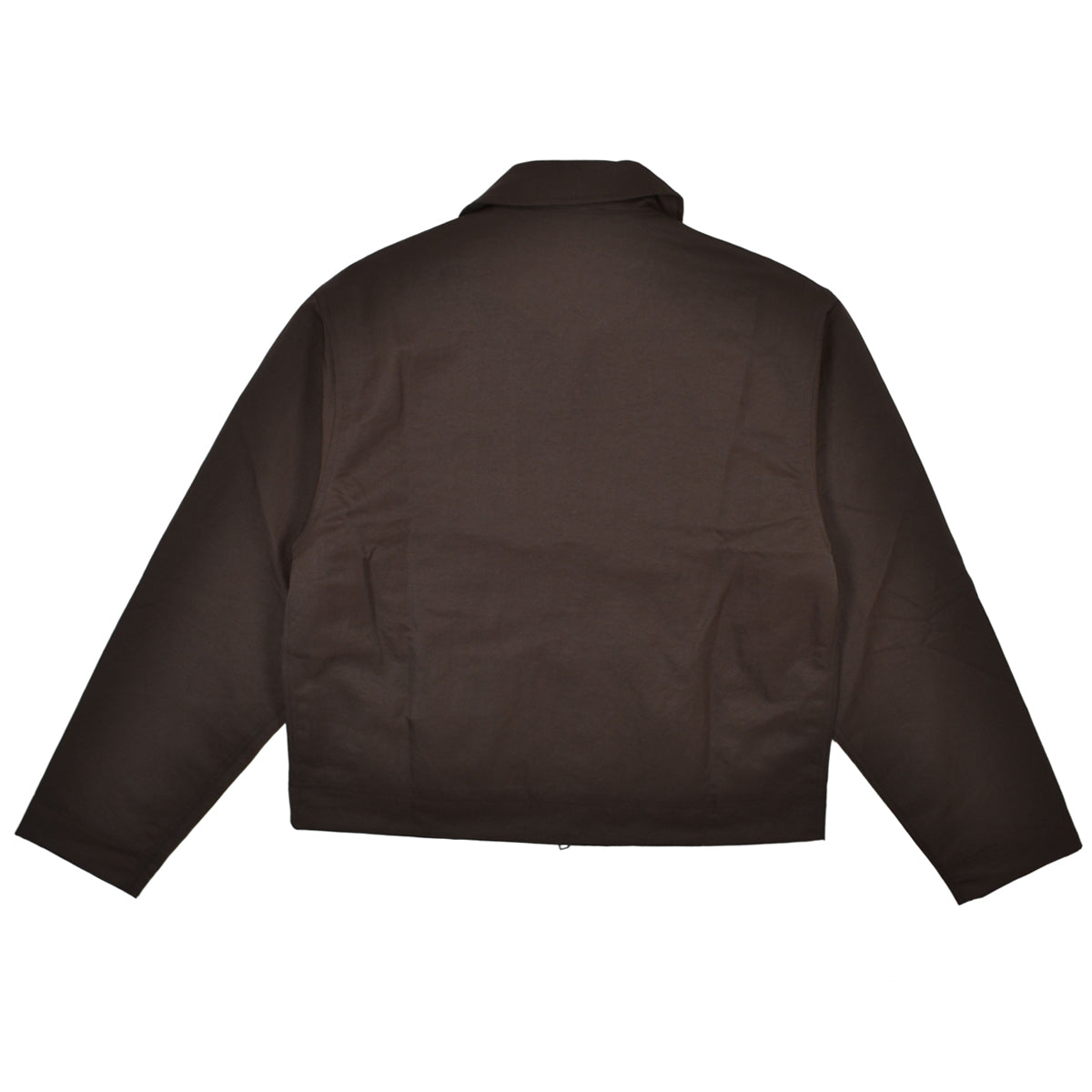 CLUB JACKET - BROWN WRINKLE NYLON