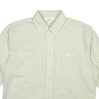 COMMUTER SHIRT - BLUE ECRU STRIPE
