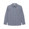 COMMUTER SHIRT - NAVY / COYOTE STRIPE