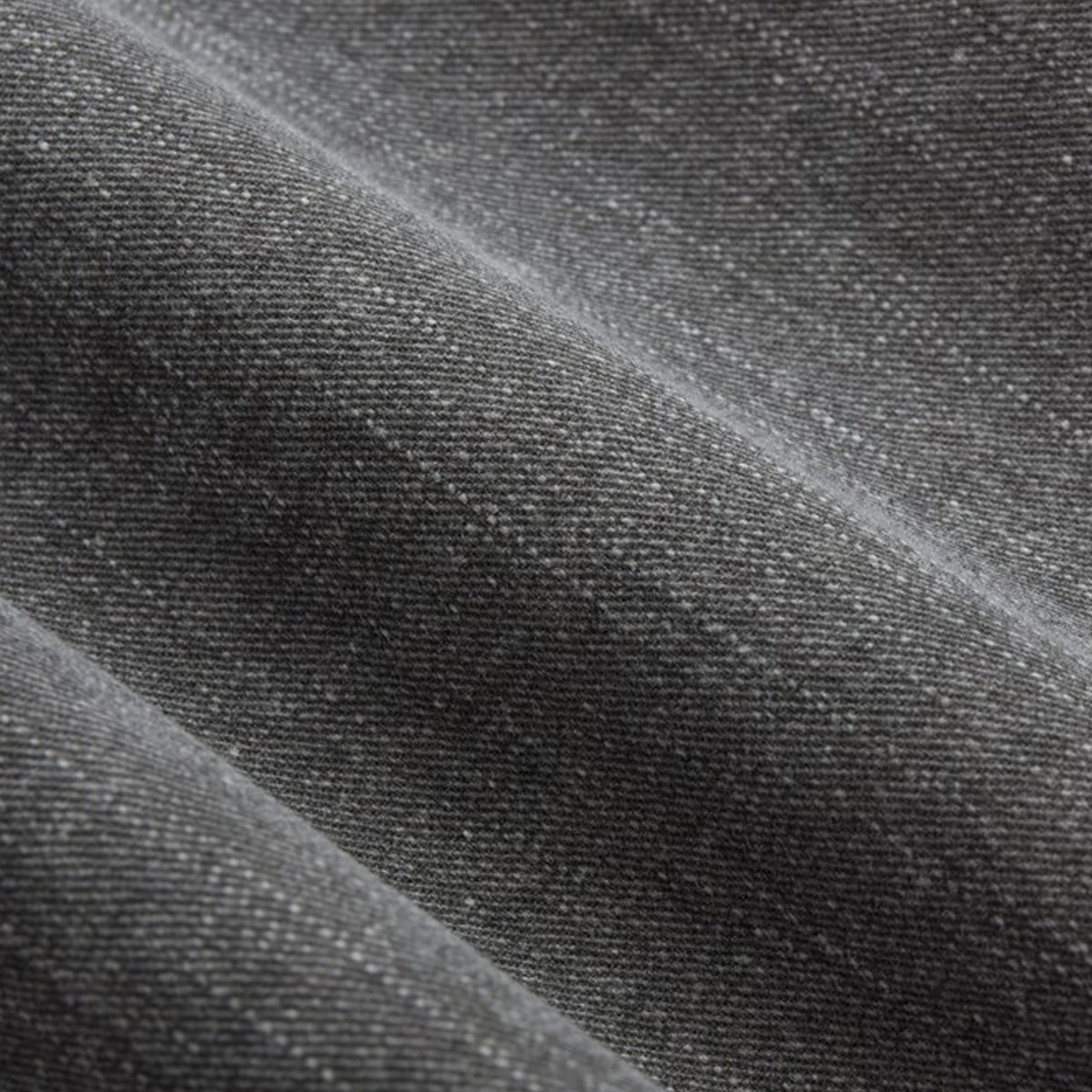 Close-up of dark gray fabric texture