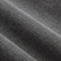 Close-up of dark gray fabric texture