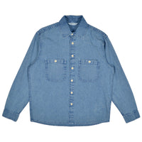 UTILITY SHIRT CHAMBRAY - WASHED INDIGO