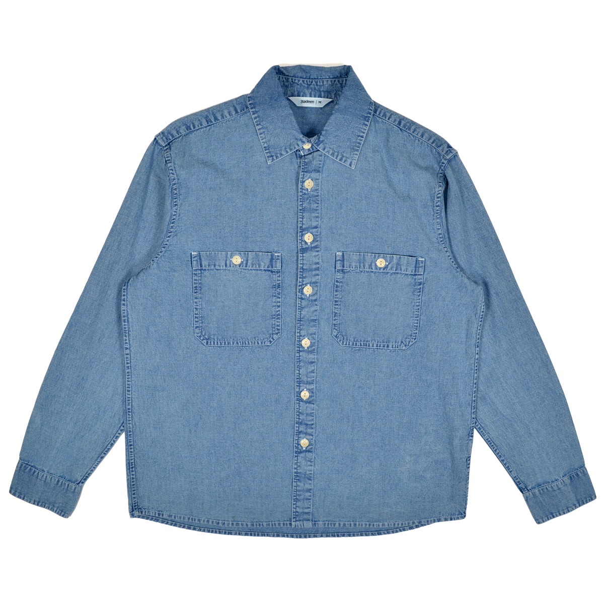 UTILITY SHIRT CHAMBRAY - WASHED INDIGO