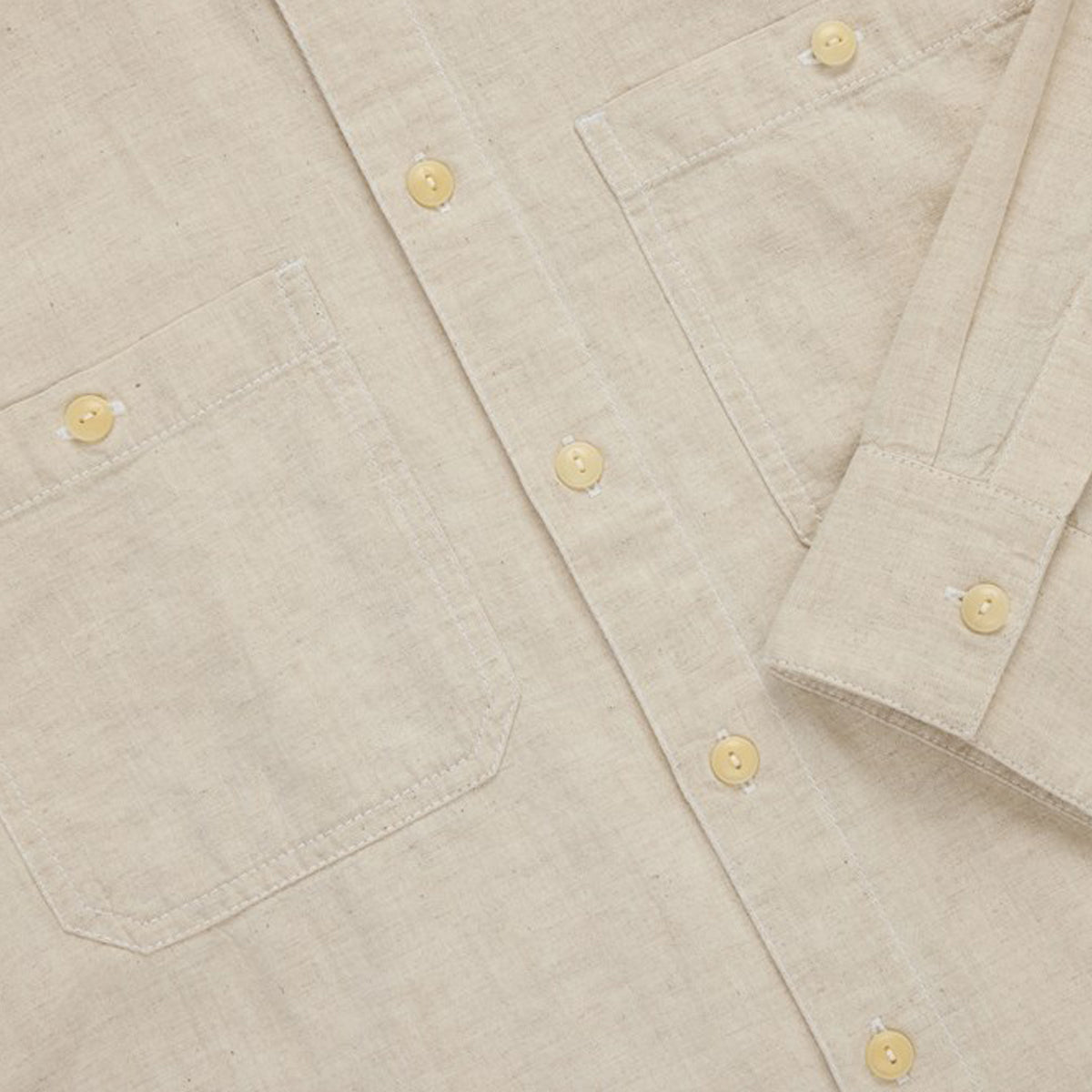 UTILITY SHIRT CHAMBRAY - ECRU