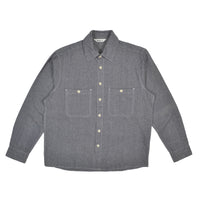 UTILITY SHIRT CHAMBRAY - HANDLOOM SILK KHAKI