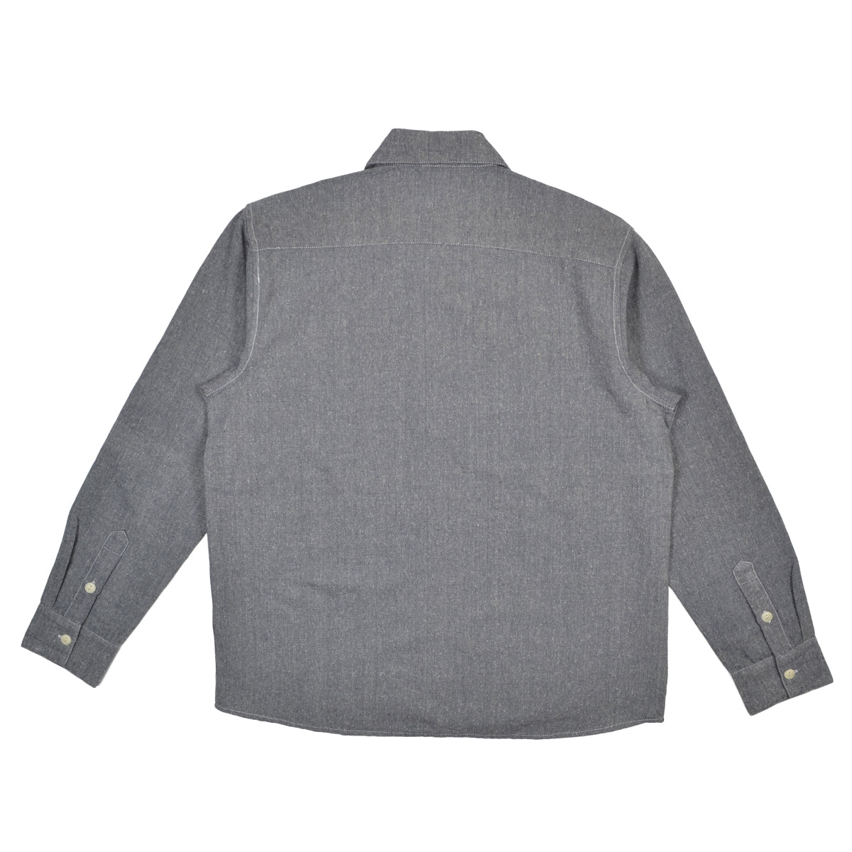 UTILITY SHIRT CHAMBRAY - HANDLOOM SILK KHAKI
