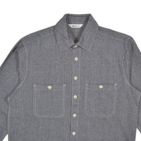 UTILITY SHIRT CHAMBRAY - HANDLOOM SILK KHAKI