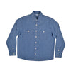 3SIXTEEN UTILITY SHIRT CHAMBRAY - INDIGO