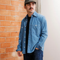 UTILITY SHIRT CHAMBRAY - INDIGO