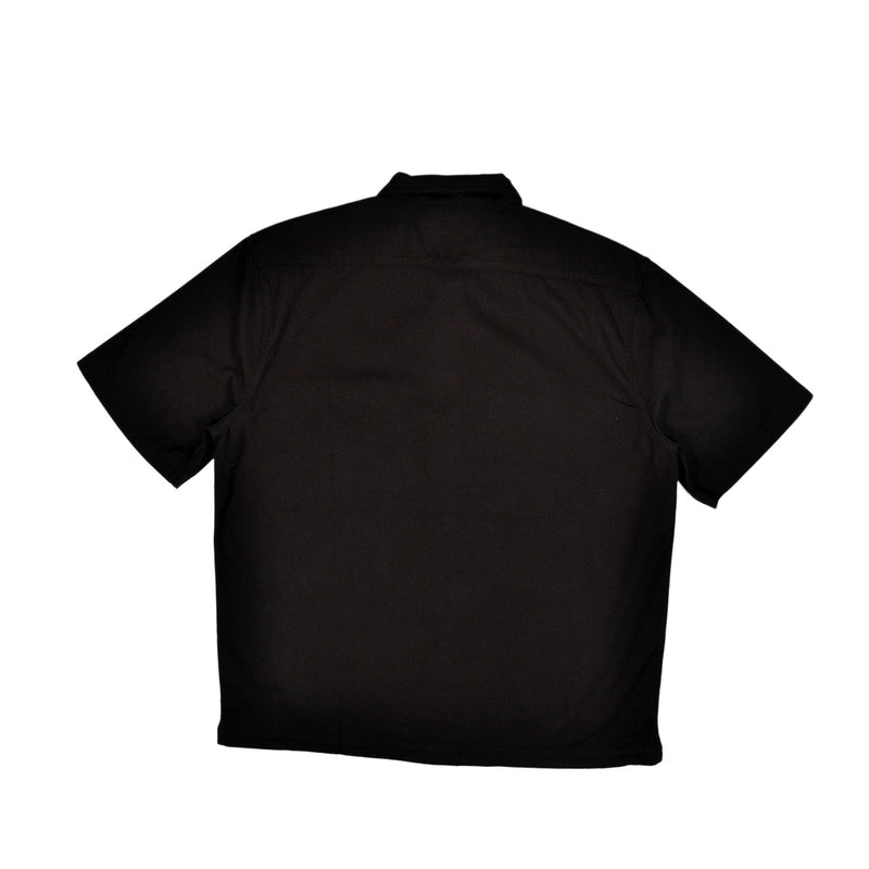 3SIXTEEN WORKSHIRT COTTON TWILL - BLACK