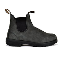 STYLE 587 CHELSEA BOOTS - RUSTIC BLACK