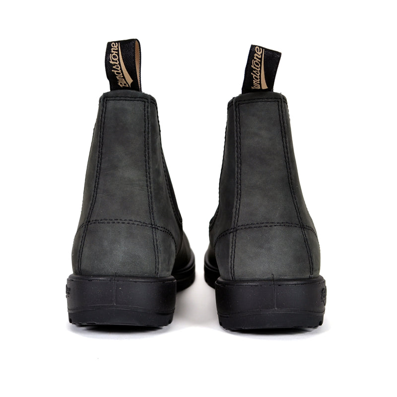 STYLE 587 CHELSEA BOOTS - RUSTIC BLACK