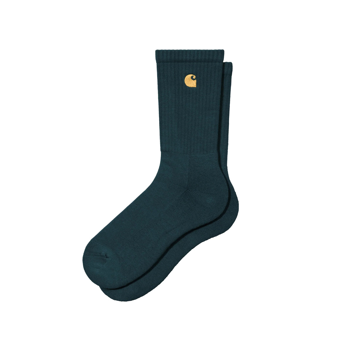 CARHARTT WIP CHASE SOCKS - DUCK BLUE / GOLD