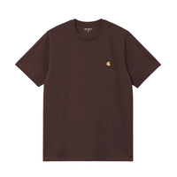 CHASE T-SHIRT - PALISANDER / GOLD