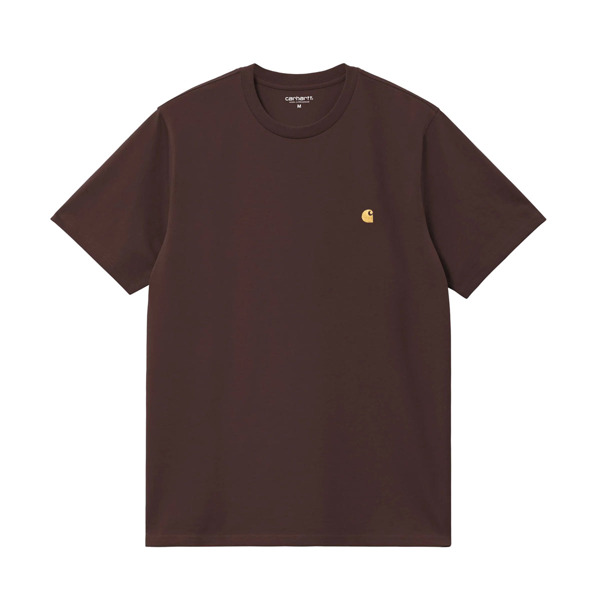 CHASE T-SHIRT - PALISANDER / GOLD