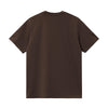 Brown t-shirt on a white background
