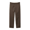 Brown pants on a white background
