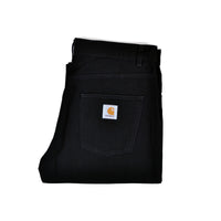 CARHARTT WIP NEWEL PANT - BLACK (ONE WASH)