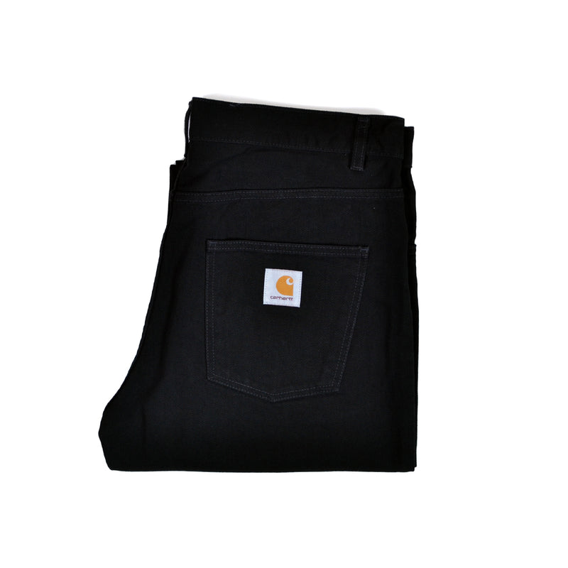 CARHARTT WIP NEWEL PANT - BLACK (ONE WASH)