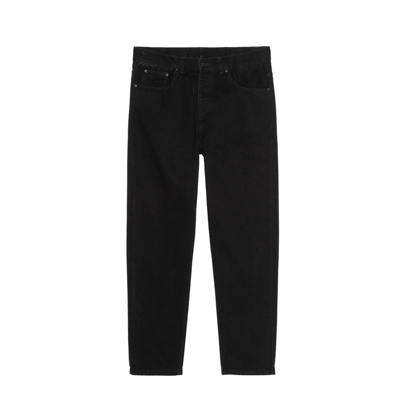 CARHARTT WIP NEWEL PANT - BLACK (ONE WASH)