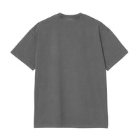 S/S VISTA T-SHIRT - BLACK GARMENT DYED