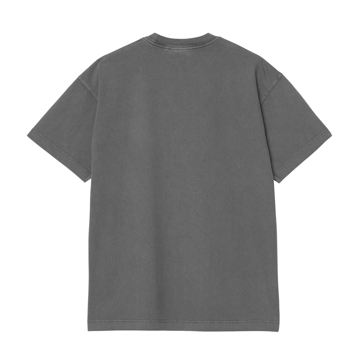 S/S VISTA T-SHIRT - BLACK GARMENT DYED