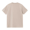 CARHARTT WIP CHASE S/S T-SHIRT - DUSKY BEIGE / GOLD