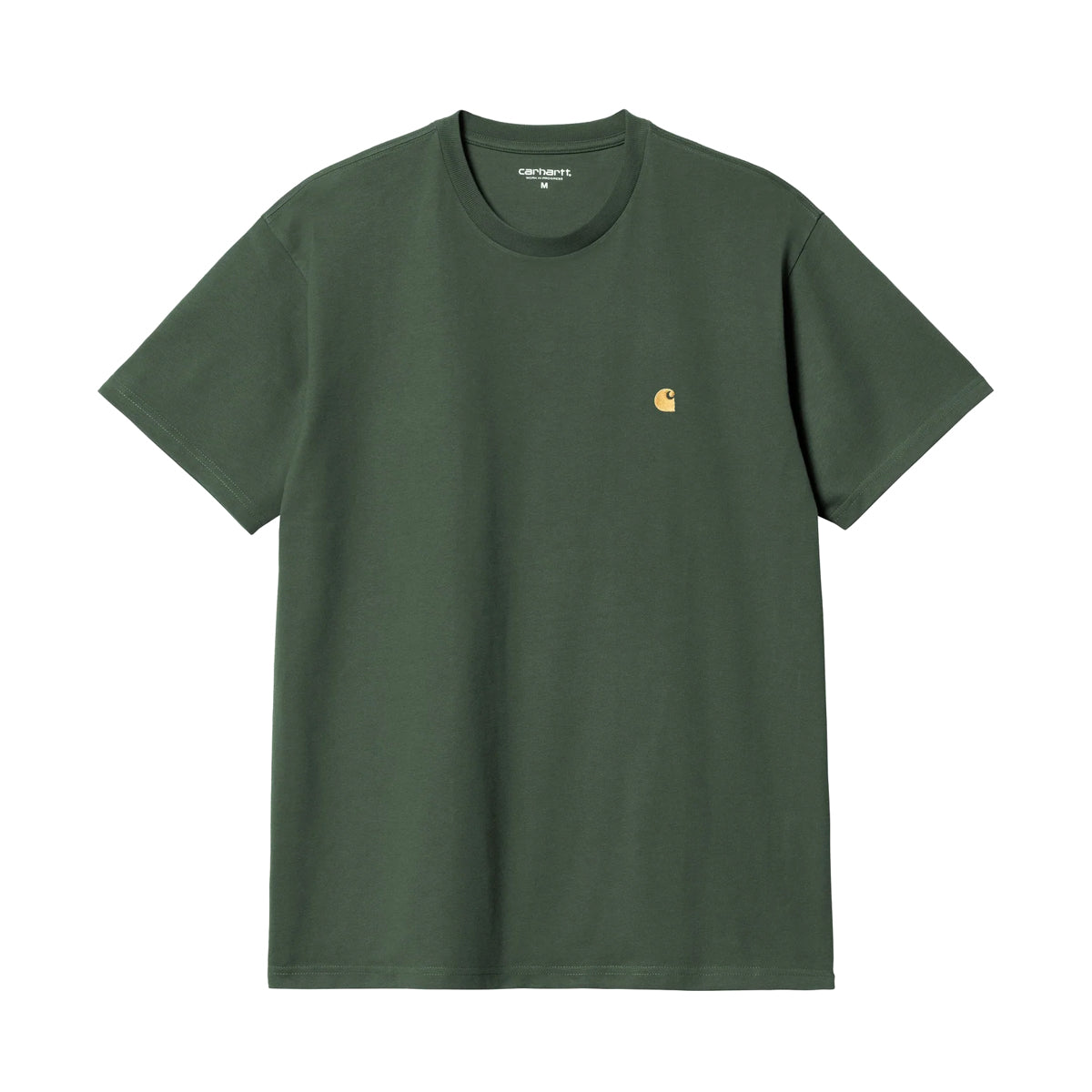 CARHARTT WIP CHASE T-SHIRT - SYCAMORE TREE / GOLD