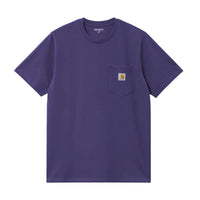 CARHARTT WIP S/S POCKET T-SHIRT - AURA