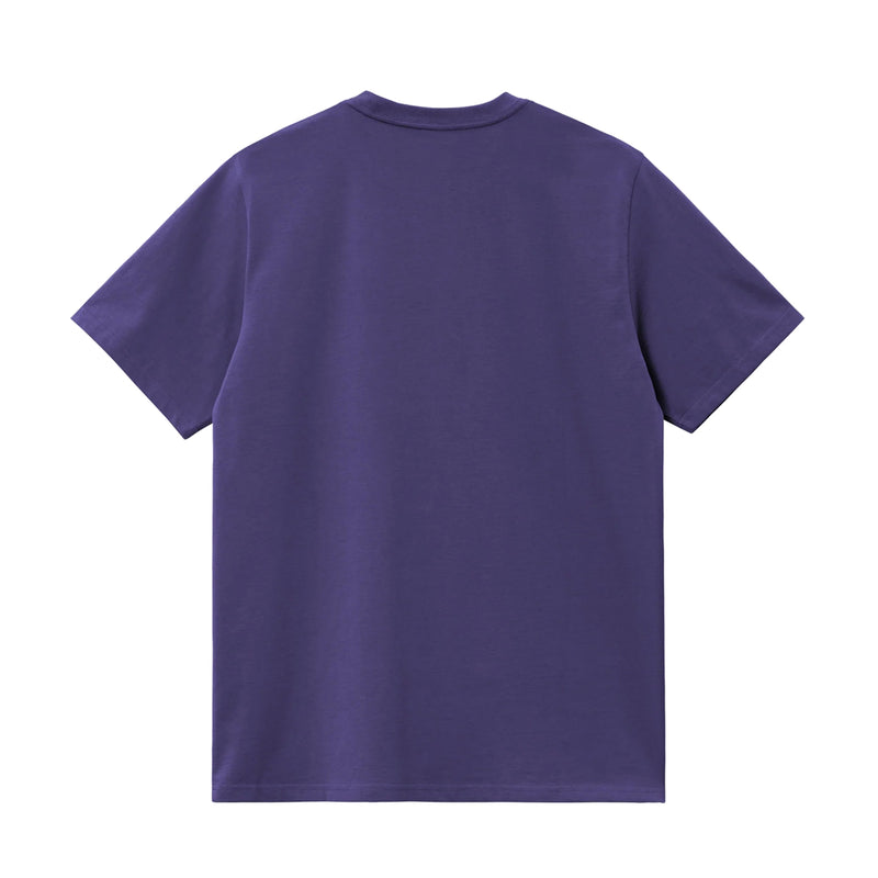 CARHARTT WIP S/S POCKET T-SHIRT - AURA