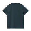 Plain dark green t-shirt on a white background