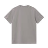 Gray t-shirt on a white background