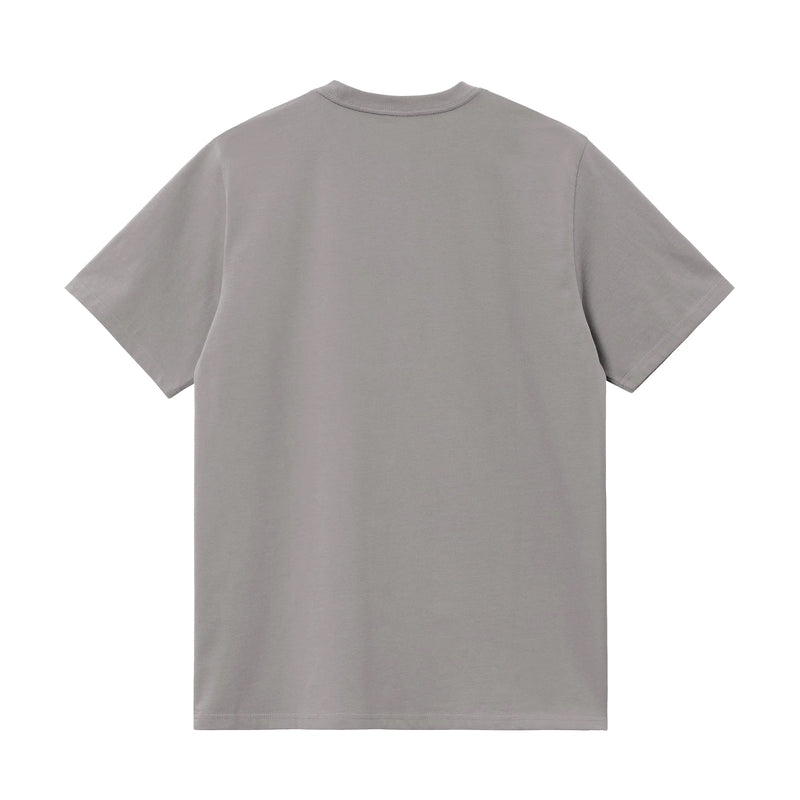 Gray t-shirt on a white background