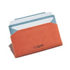 CRAIGHILL BATTEN CARD WALLET - ORANGE/SKY