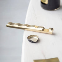 RIPPLE BOTTLE OPENER - BRASS