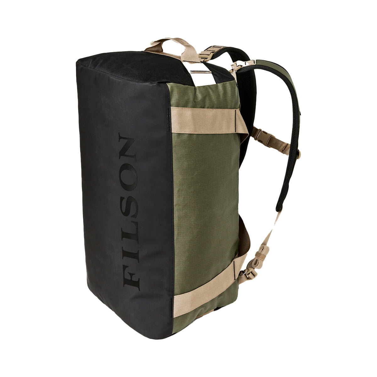 FILSON SCOUT 50L DUFFLE - OLIVE / BLACK / COVERT