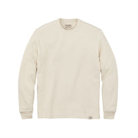 FILSON WAFFLE KNIT THERMAL CREW - SAND