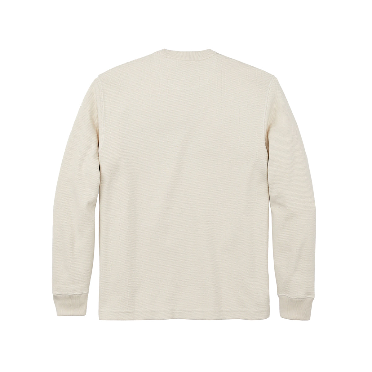 FILSON WAFFLE KNIT THERMAL CREW - SAND