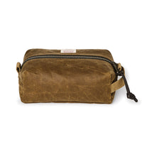 FILSON TIN CLOTH TRAVEL KIT - DARK TAN