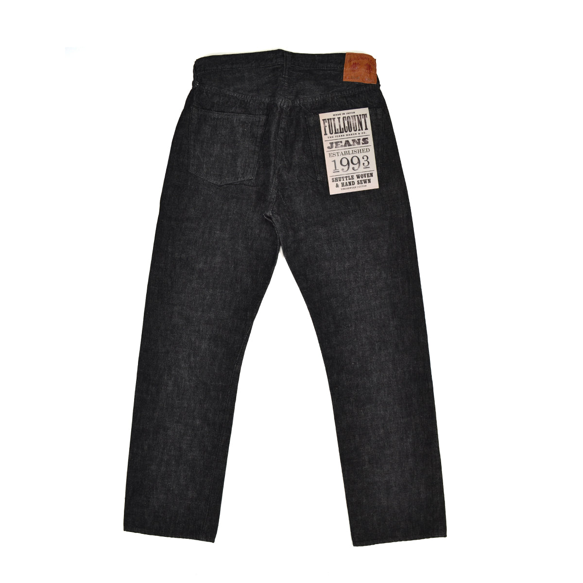 1101 - STRAIGHT BLACK SELVEDGE