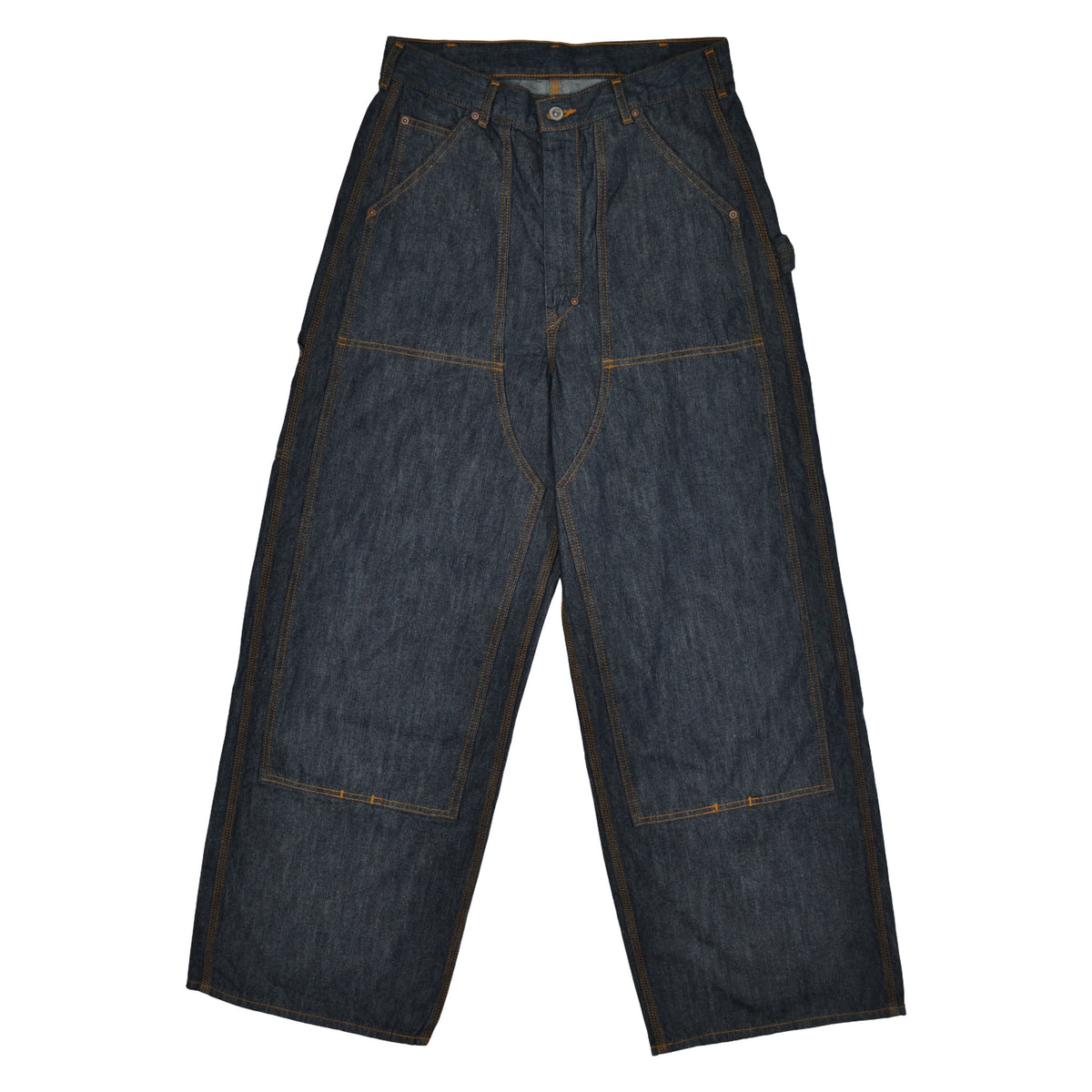 1152 DOUBLE KNEE DENIM PANTS- INDIGO