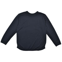 5222L FLAT SEAM HEAVYWEIGHT L/S - INK BLACK