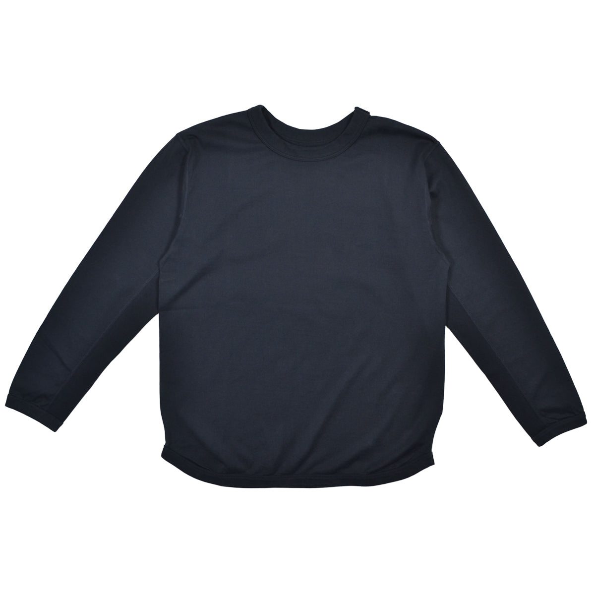 5222L FLAT SEAM HEAVYWEIGHT L/S - INK BLACK