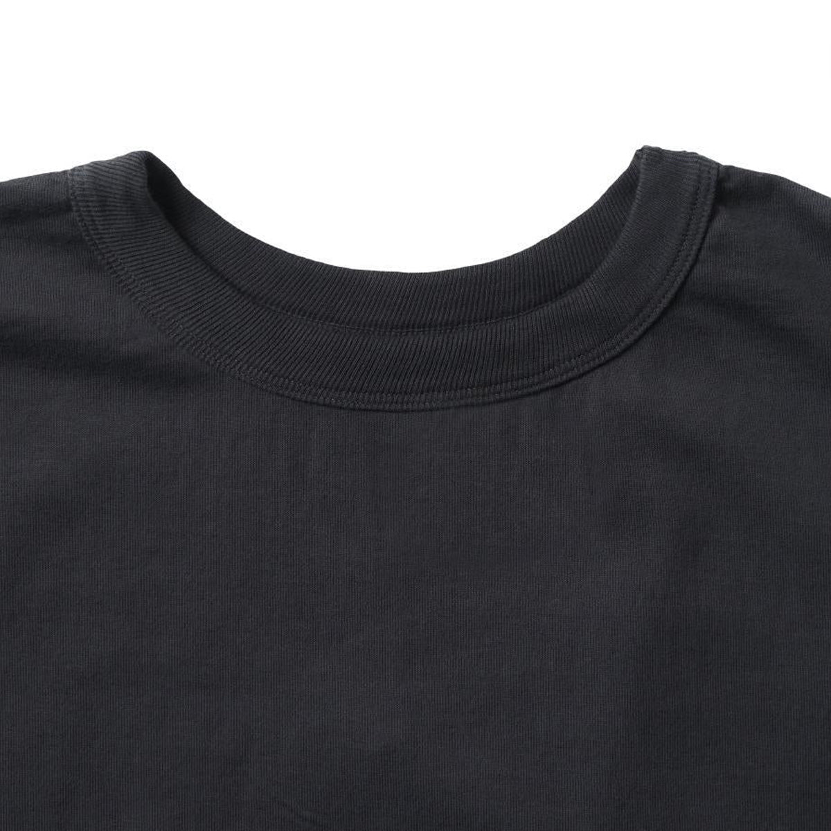 5222 FLAT SEAM HEAVYWEIGHT S/S - INK BLACK